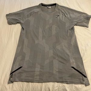 Gymshark Apex T-Shirt - Smokey Grey/Light Grey